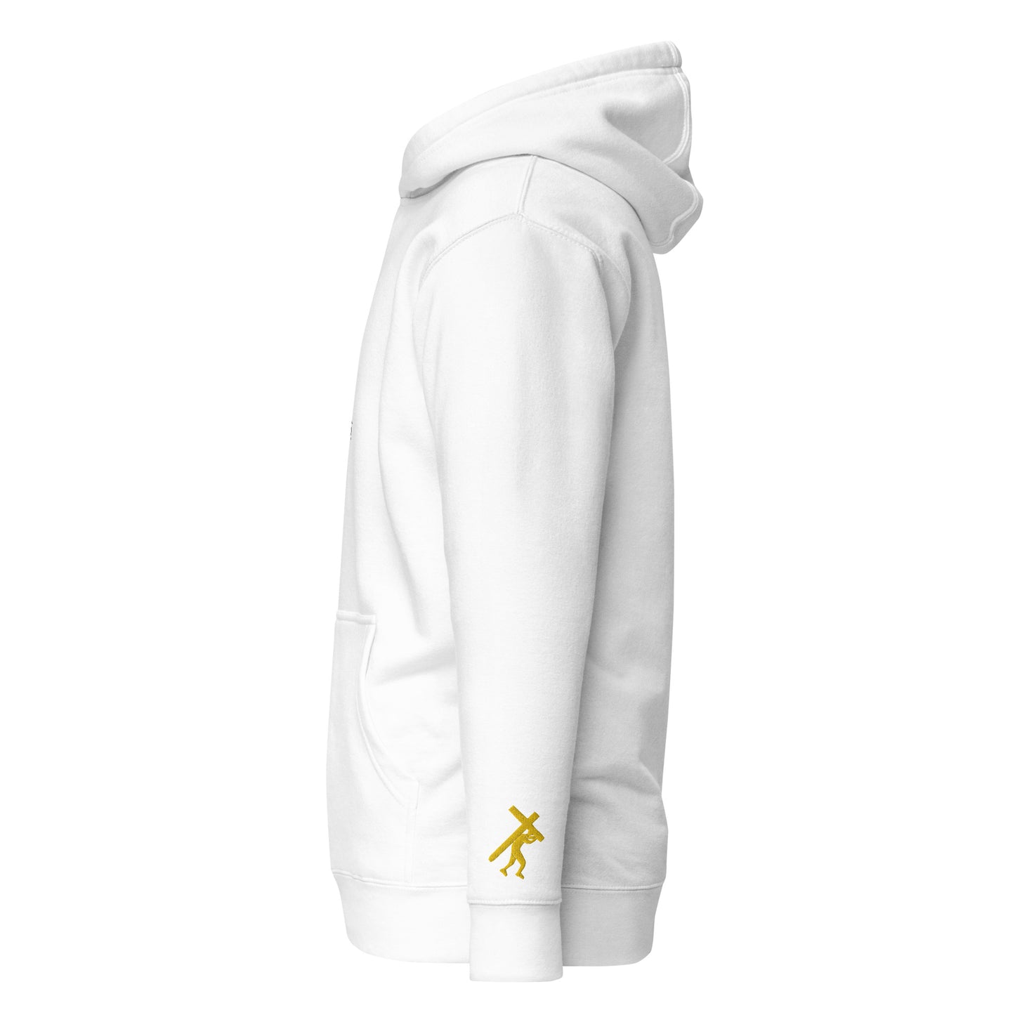 Psalm 27:1 Embroidered Unisex Hoodie