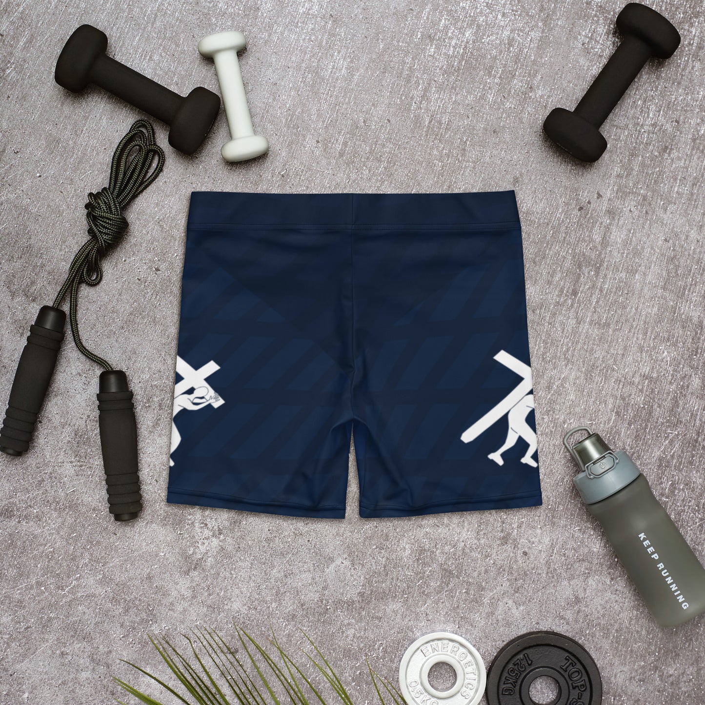 Brand Logo Fitness Shorts