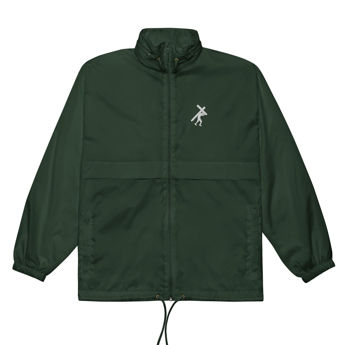 Brand Logo Embroidered Unisex windbreaker