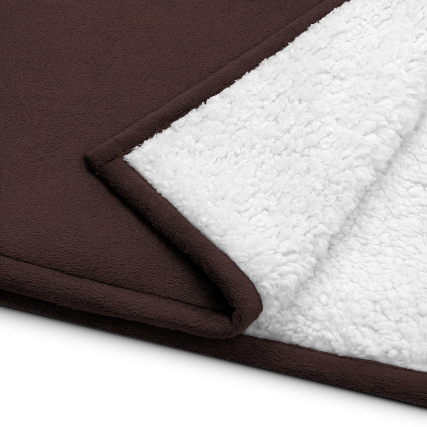 Cross Embroidered Premium sherpa blanket