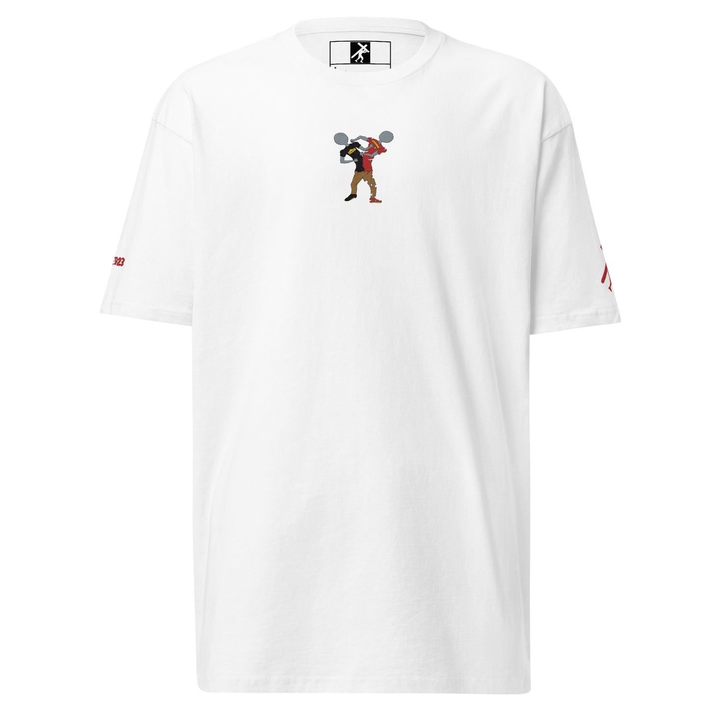 Personal Battle Embroidered Men’s premium heavyweight tee