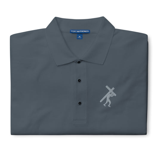 Brand Logo Embroidered Men's Premium Polo