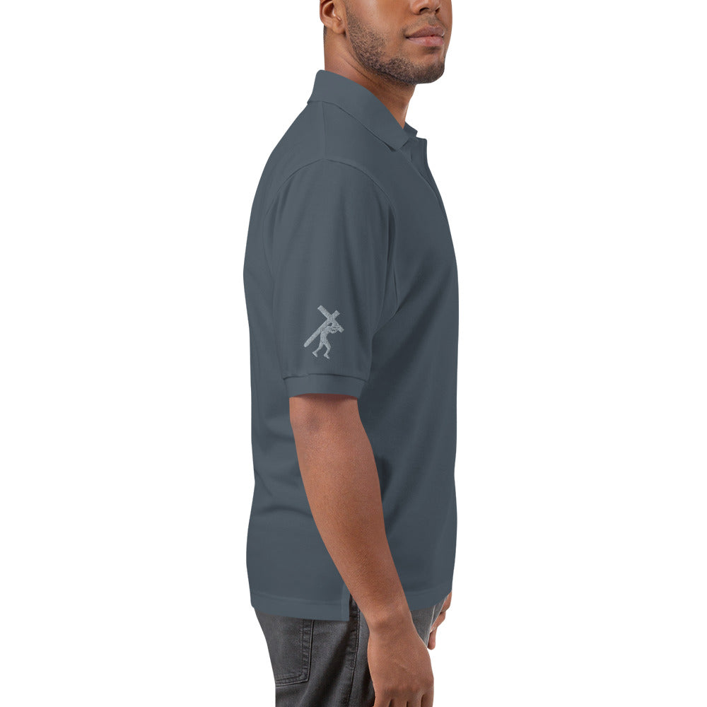 Brand Logo Embroidered Men's Premium Polo