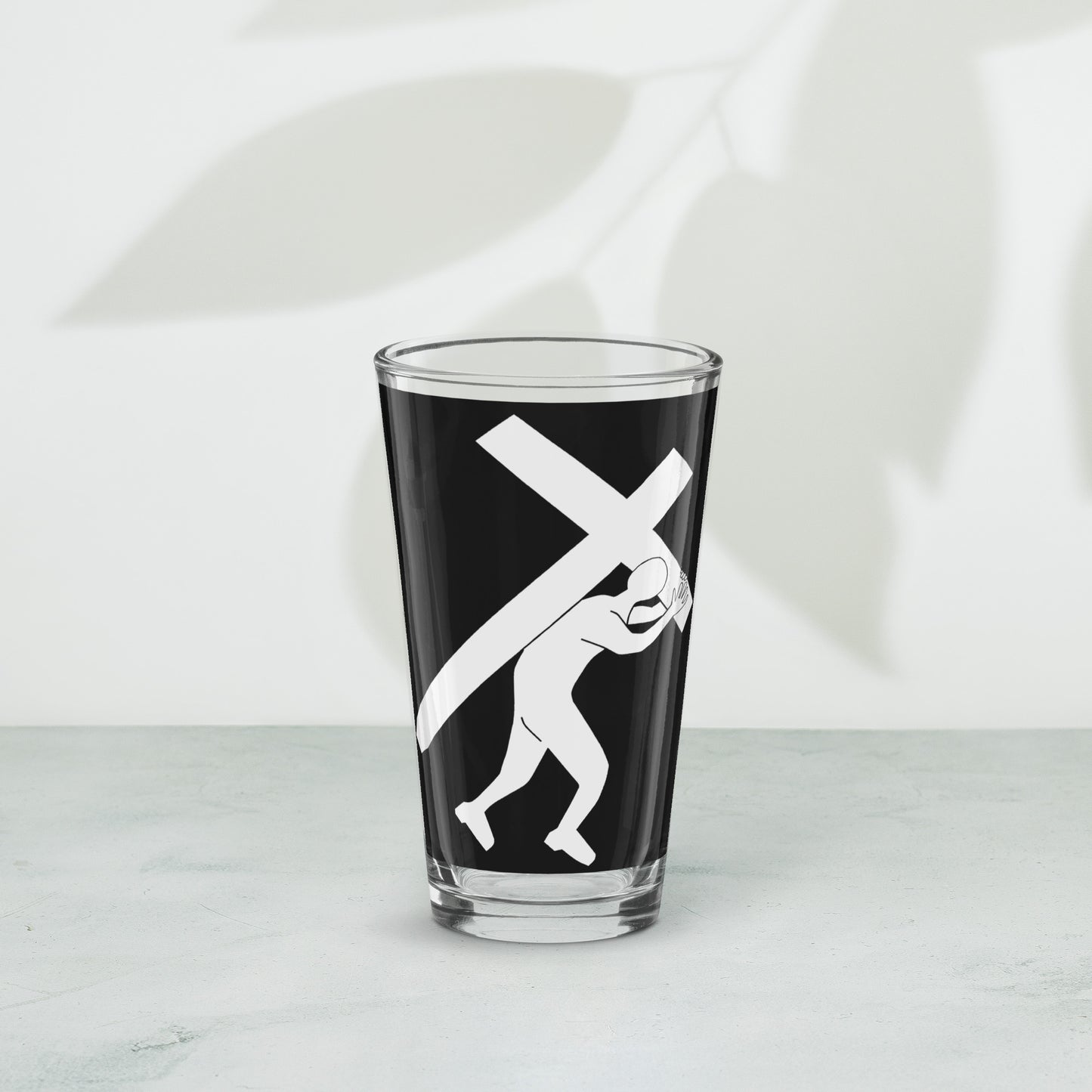 Brand Logo Shaker pint glass