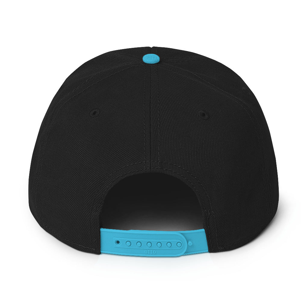 Brand Logo Embroidered Snapback Hat