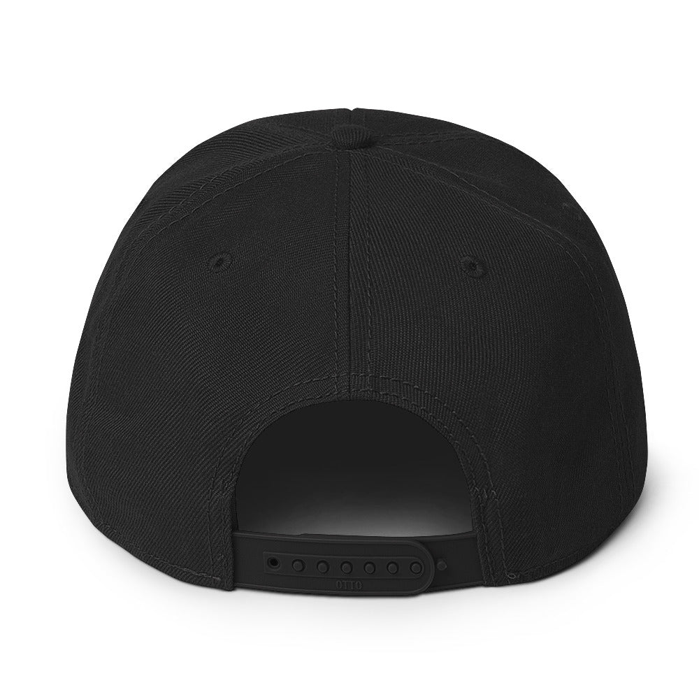 Brand Logo Embroidered Snapback Hat