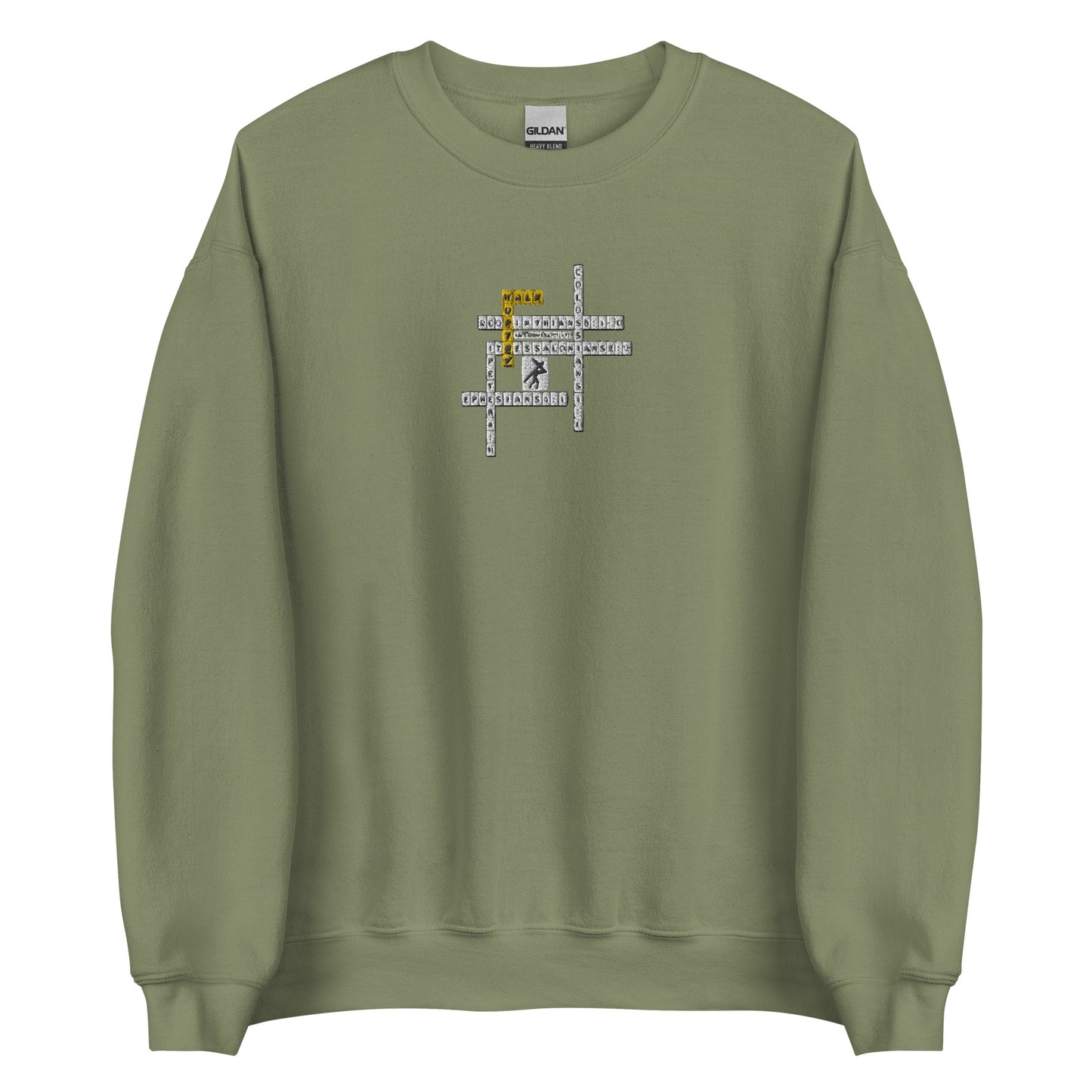 Walk Worthy  Embroidered  Unisex Sweatshirt