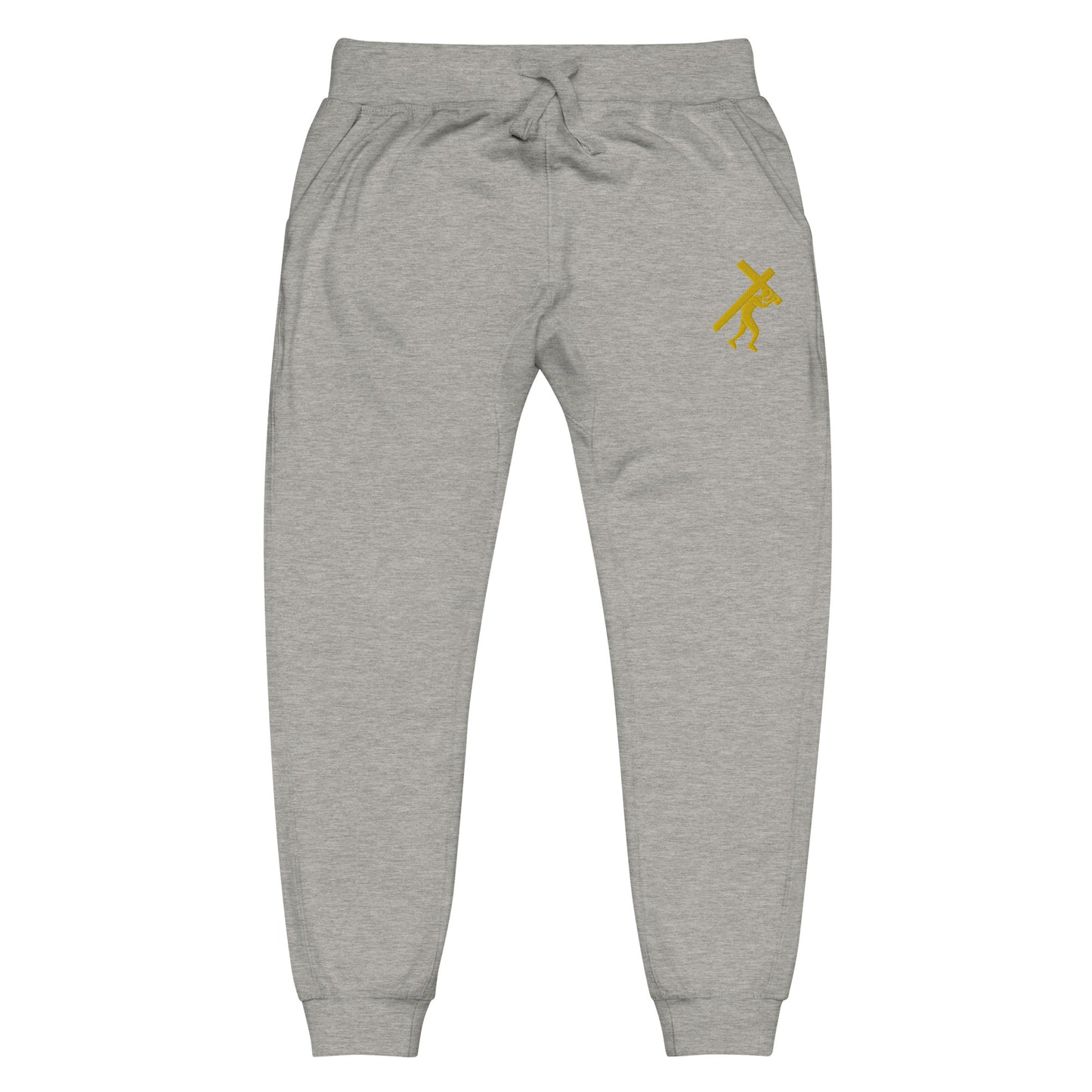 Brand Logo Embroidered Unisex fleece sweatpants