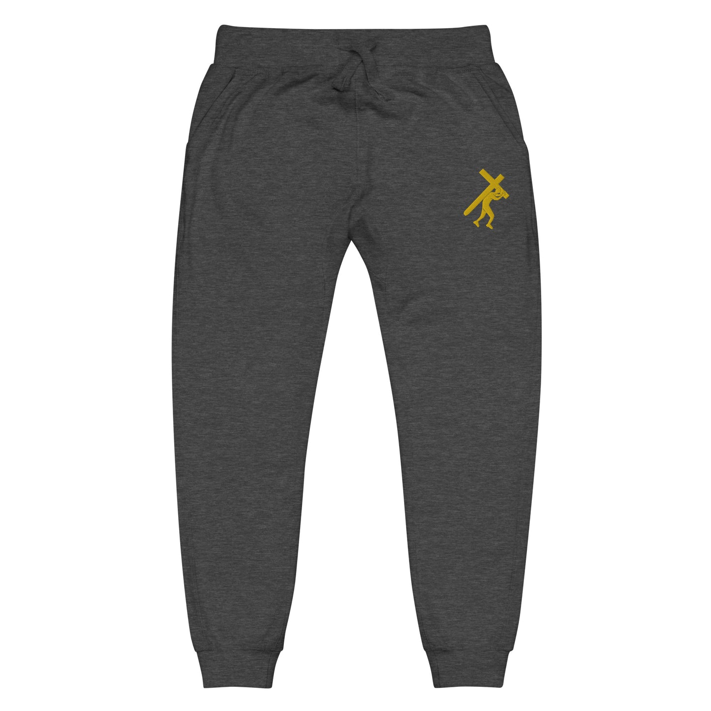 Brand Logo Embroidered Unisex fleece sweatpants