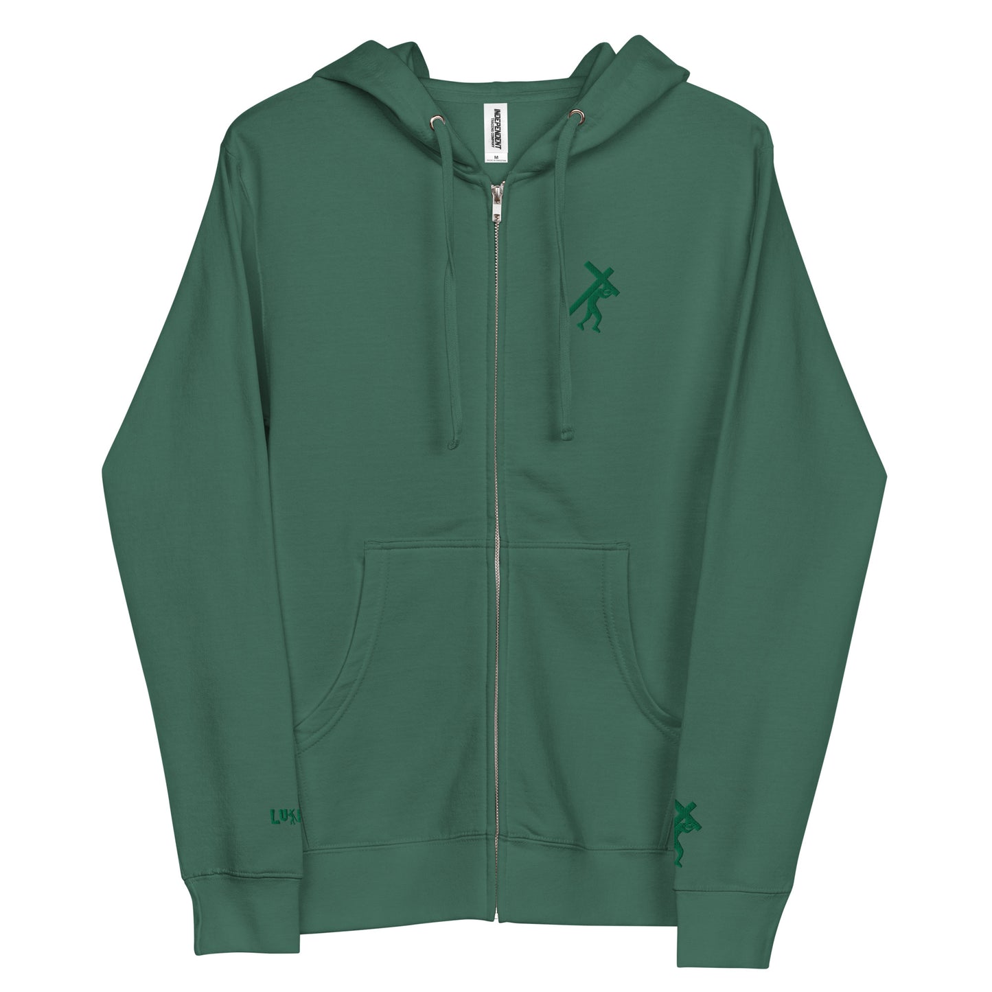 Godly Armor Unisex fleece zip up hoodie