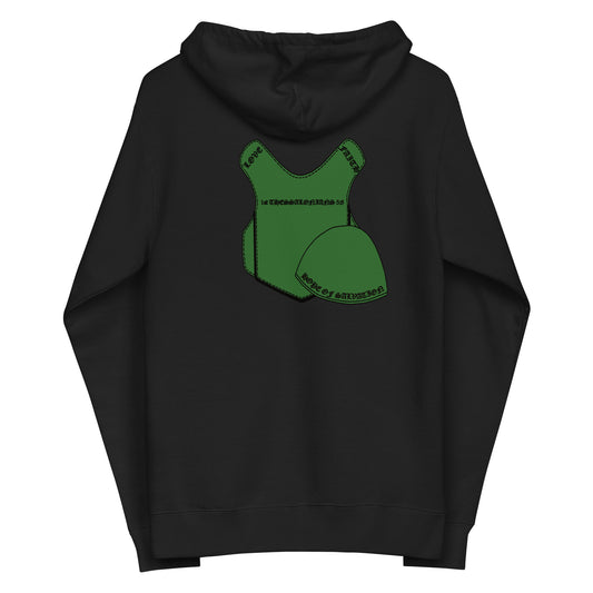 Godly Armor Unisex fleece zip up hoodie