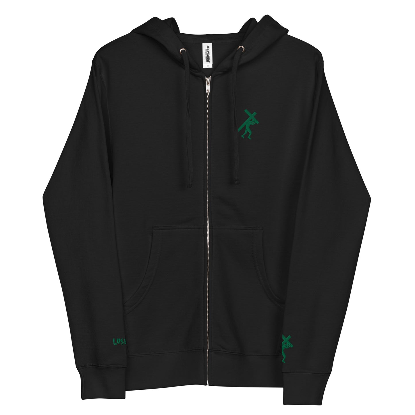 Godly Armor Unisex fleece zip up hoodie