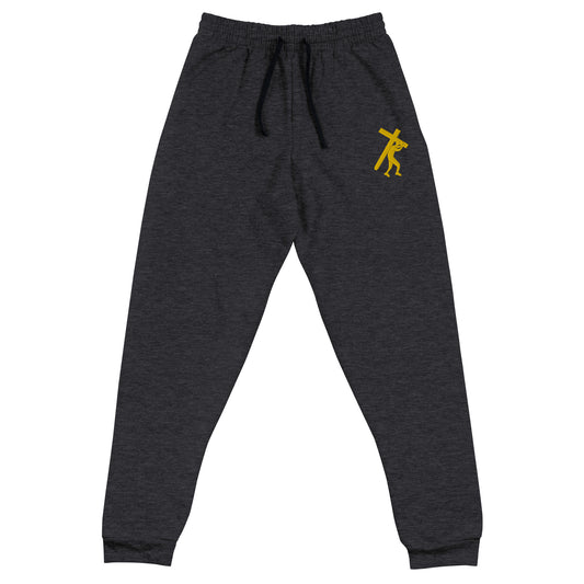 Brand Logo Embroidered Unisex Joggers