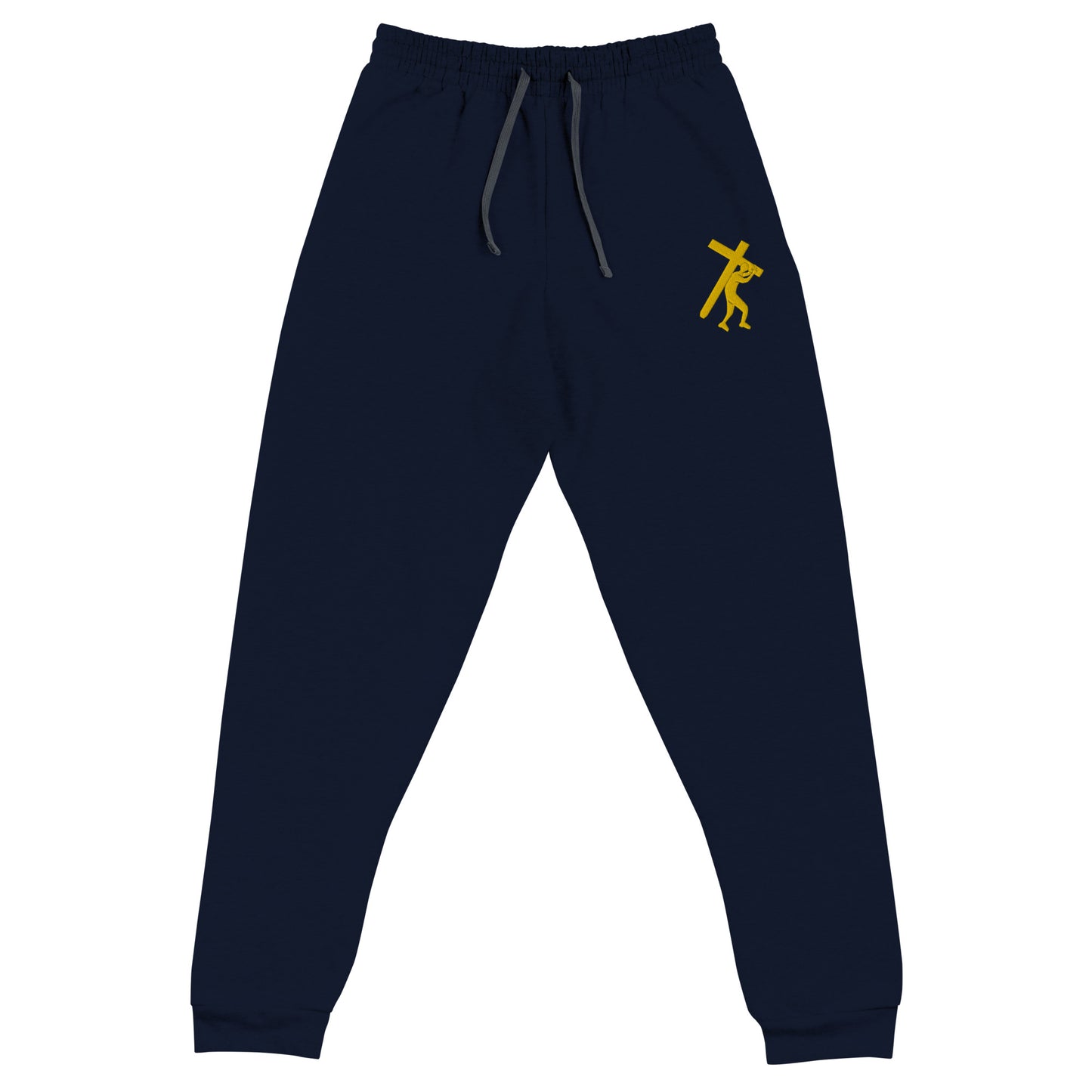 Brand Logo Embroidered Unisex Joggers