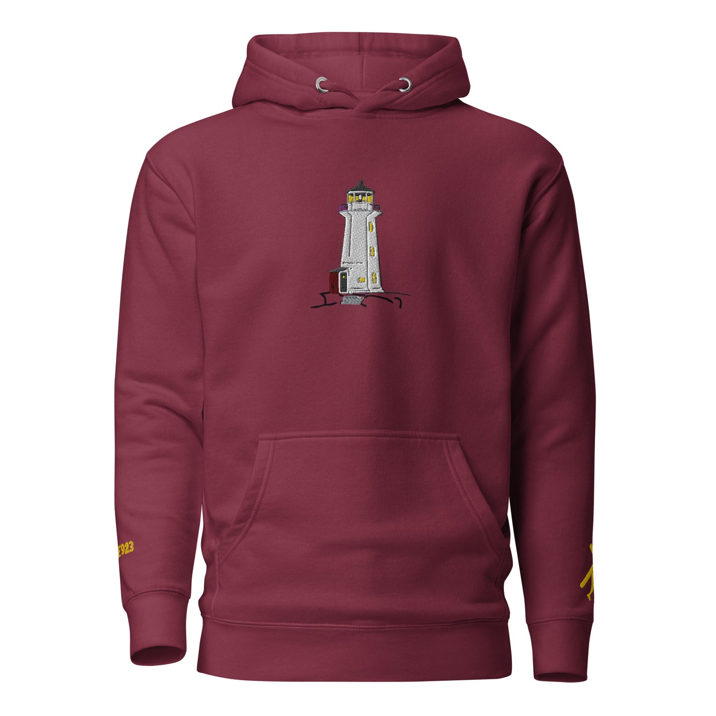 Psalm 27:1 Embroidered Unisex Hoodie