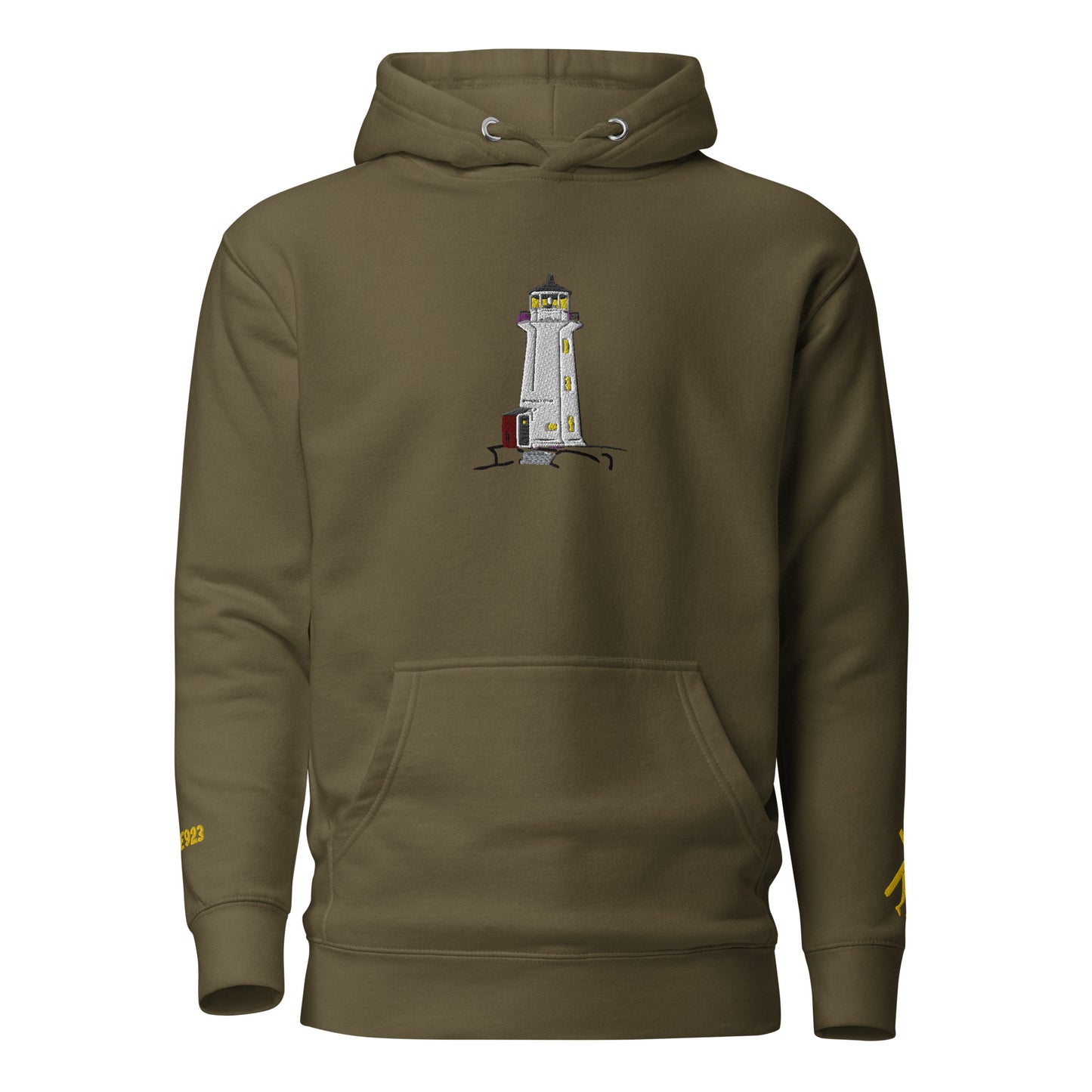 Psalm 27:1 Embroidered Unisex Hoodie