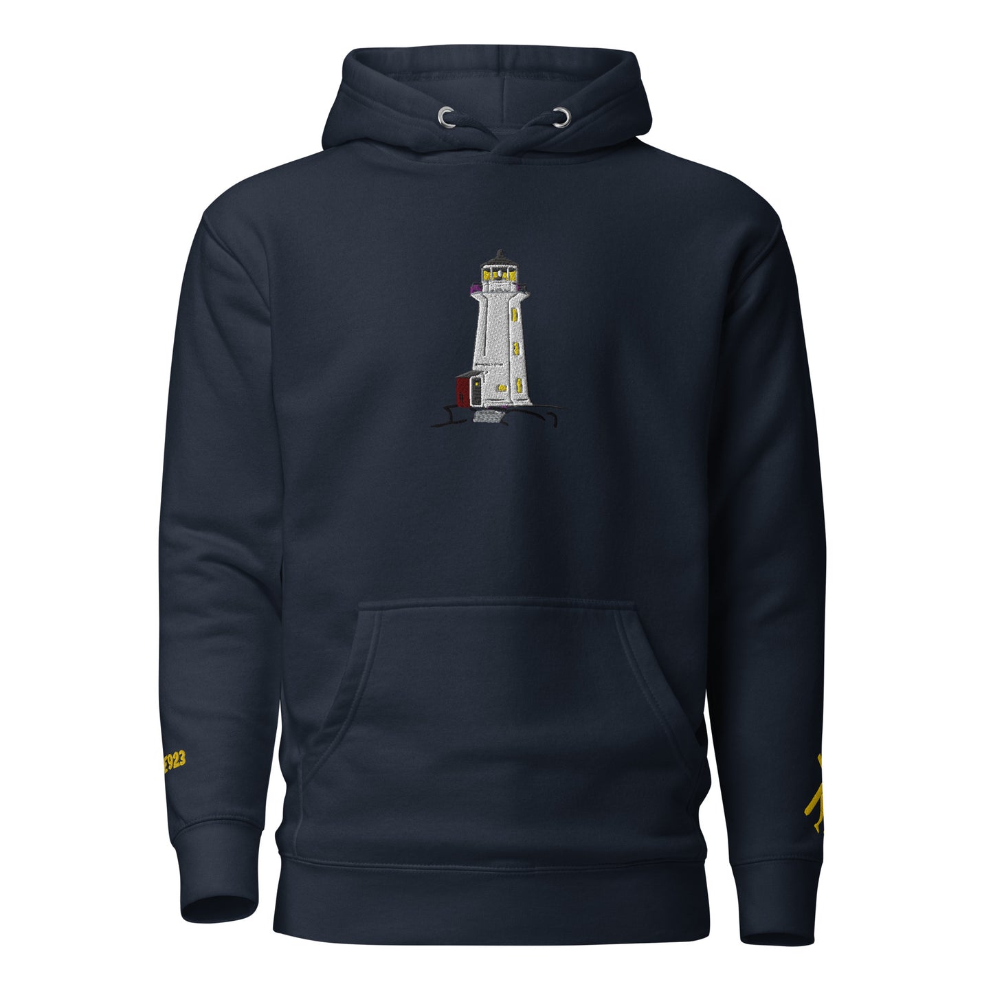 Psalm 27:1 Embroidered Unisex Hoodie