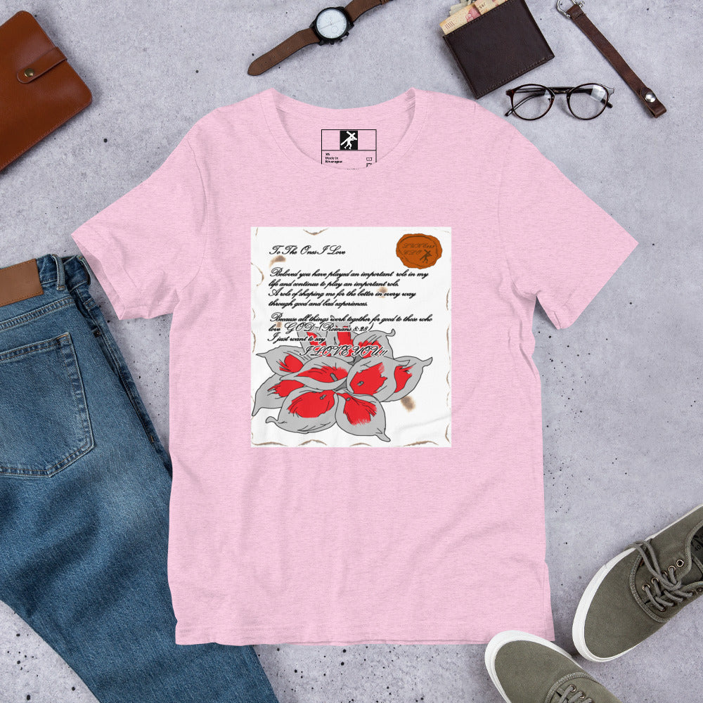 Love Letter Unisex t-shirt