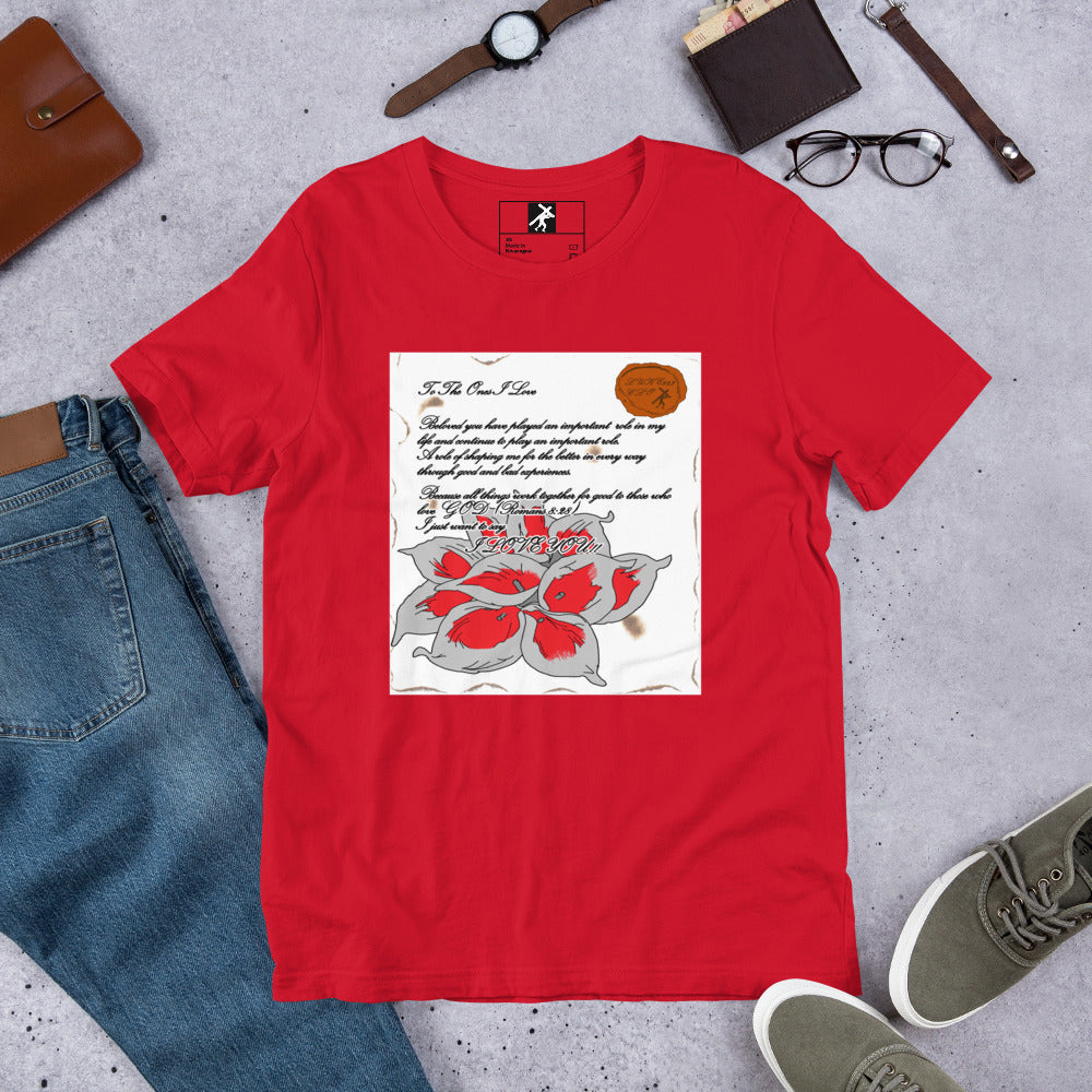 Love Letter Unisex t-shirt